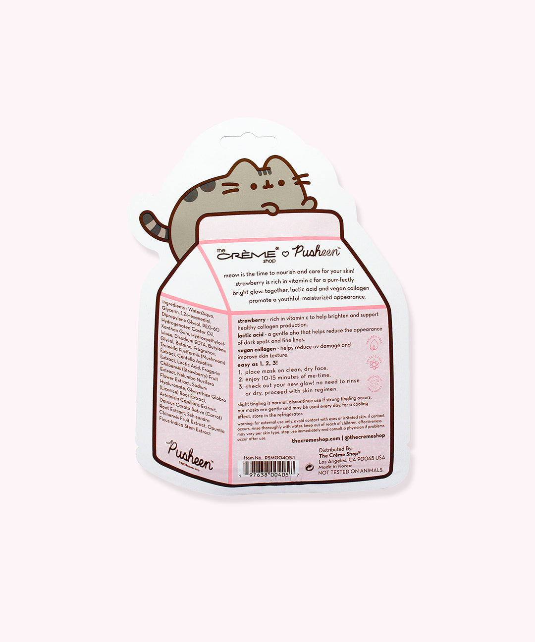 The Cr??me Shop x Pusheen Sheet Masks - 3-pack - Image 3