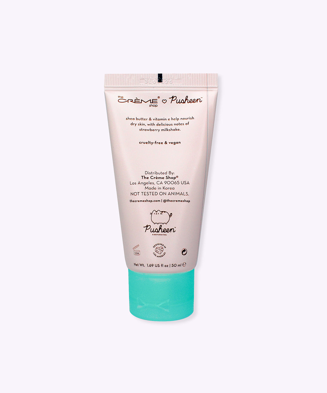 The Cr??me Shop x Pusheen Strawberry Milkshake Hand Cr??me - US 7522 - Image 3