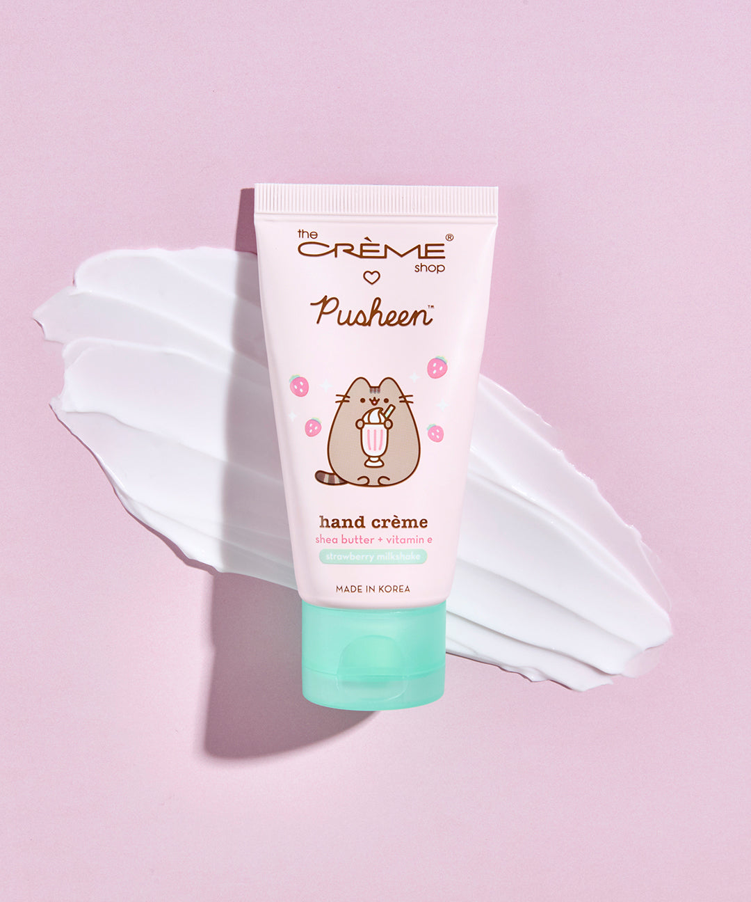 The Cr??me Shop x Pusheen Strawberry Milkshake Hand Cr??me - US 7522