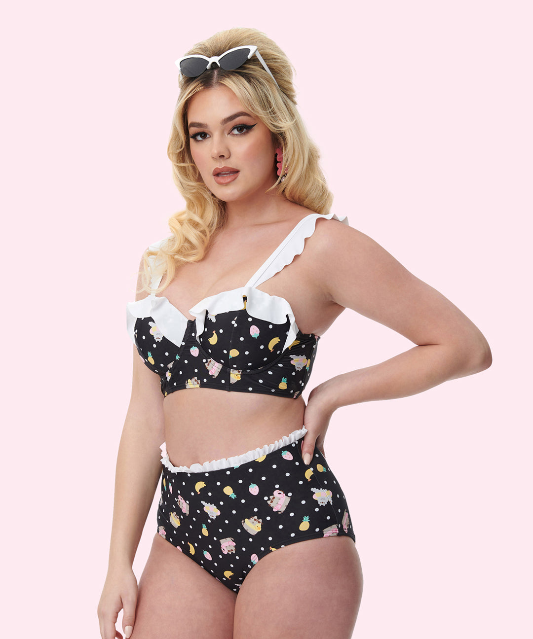 Pusheen Tropical Fruit Bikini Set - Image 2