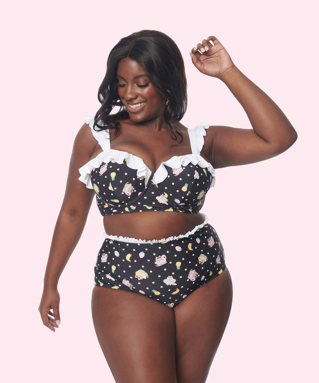Pusheen Tropical Fruit Bikini Set - Image 4